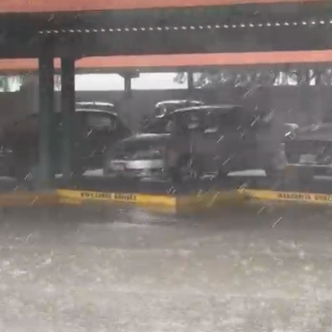 Tormenta Sorprende a Potosinos